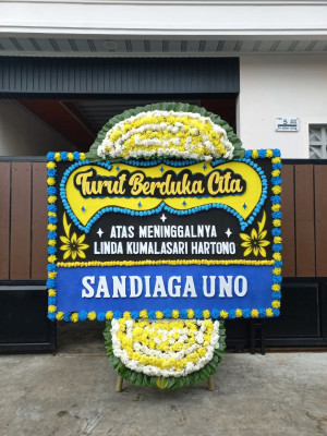Papan Bunga Duka di Pekanbaru Kota