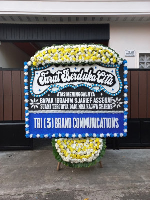 Papan Bunga Duka di Pekanbaru Kota